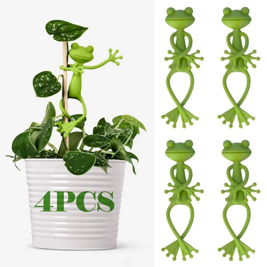 Bendy Frog Plant Buddy 4 Pack